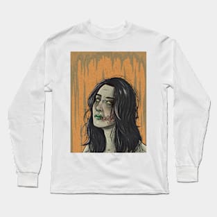 Zombie Girl Long Sleeve T-Shirt